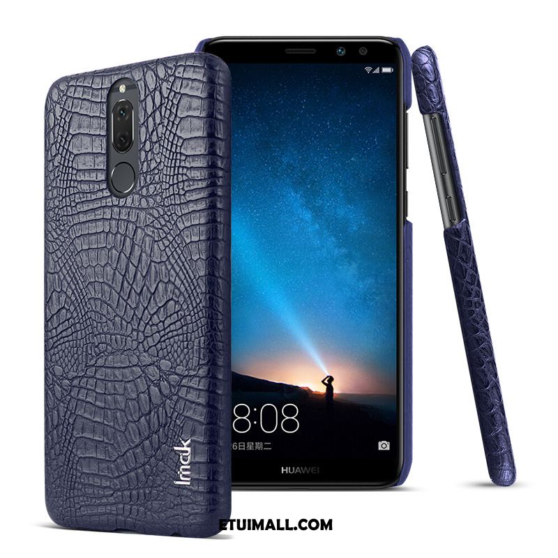 Etui Huawei Mate 10 Lite Akcesoria Ciemno Wzór Krokodyla Sztuczna Skóra Torby Futerał Kupię