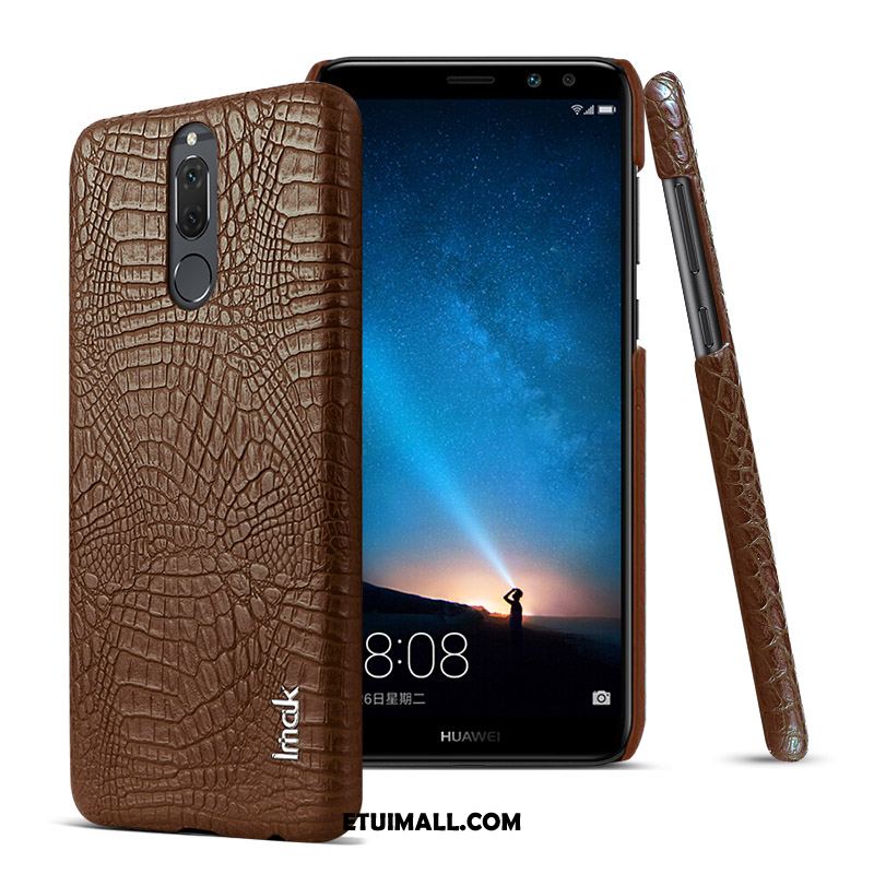 Etui Huawei Mate 10 Lite Akcesoria Ciemno Wzór Krokodyla Sztuczna Skóra Torby Futerał Kupię