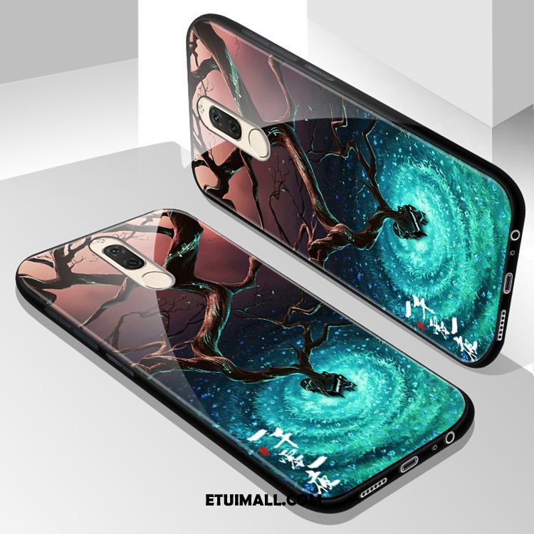 Etui Huawei Mate 10 Lite Czarny Szkło Szkło Hartowane Telefon Komórkowy Anti-fall Futerał Sklep