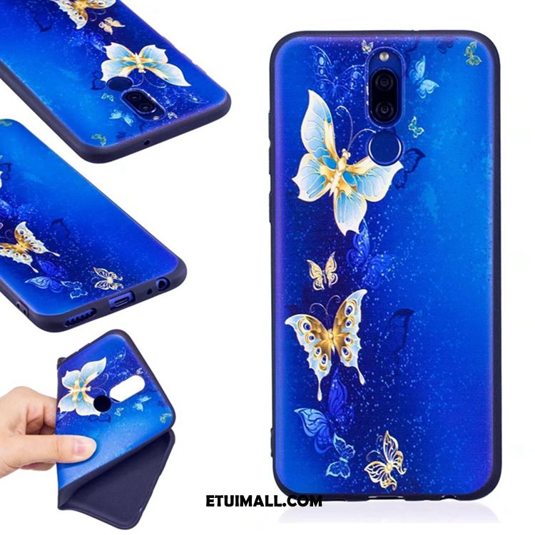 Etui Huawei Mate 10 Lite Purpurowy Relief Wszystko Pasuje Kolor Telefon Komórkowy Futerał Online