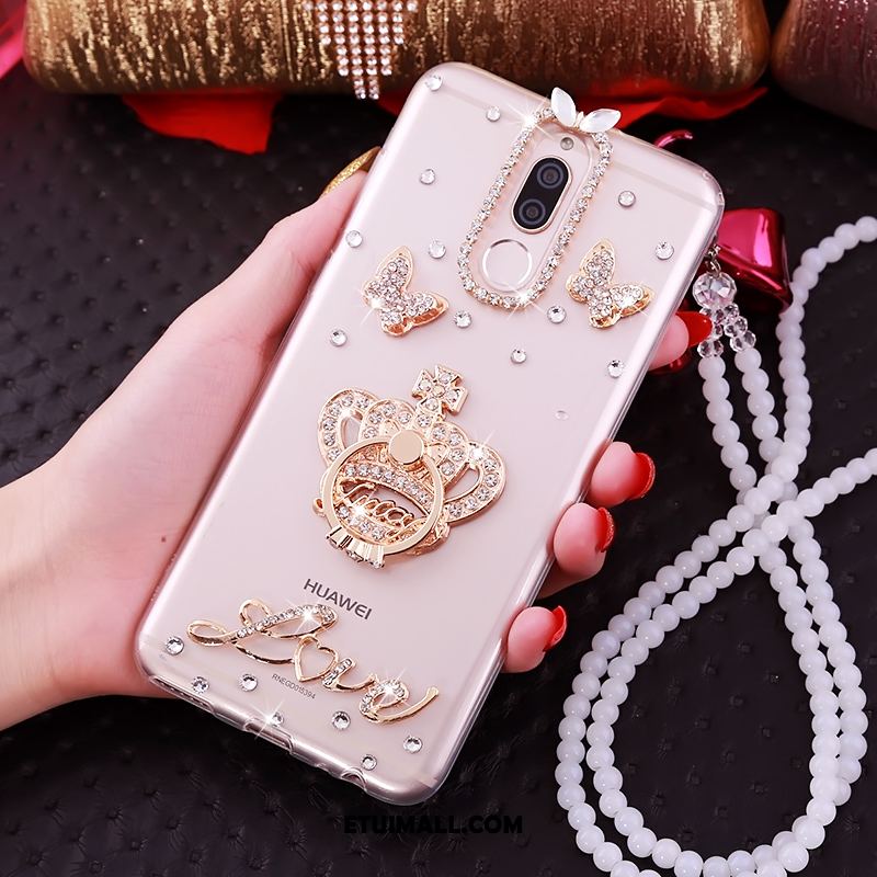 Etui Huawei Mate 10 Lite Rhinestone All Inclusive Przezroczysty Telefon Komórkowy Miękki Futerał Sklep