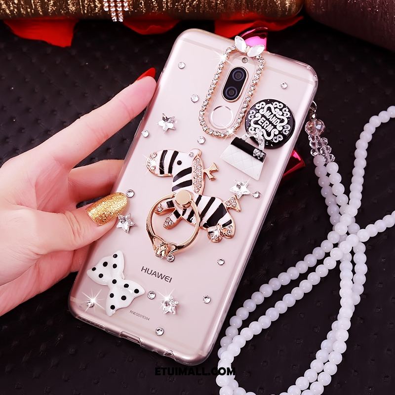 Etui Huawei Mate 10 Lite Rhinestone All Inclusive Przezroczysty Telefon Komórkowy Miękki Futerał Sklep