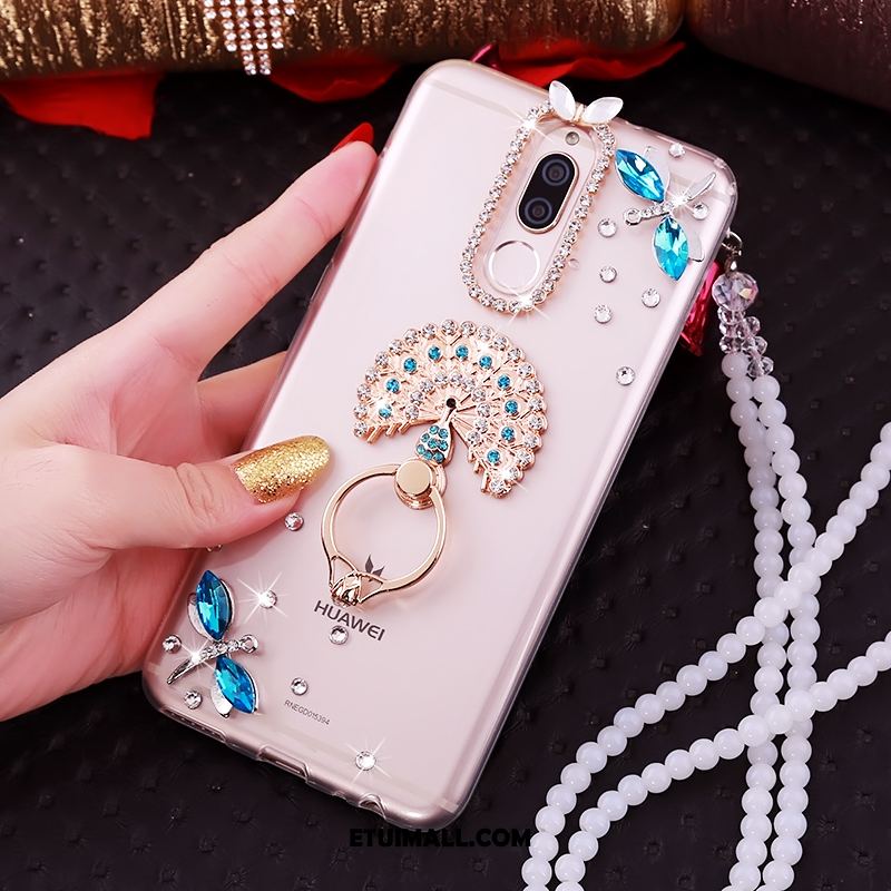 Etui Huawei Mate 10 Lite Rhinestone All Inclusive Przezroczysty Telefon Komórkowy Miękki Futerał Sklep