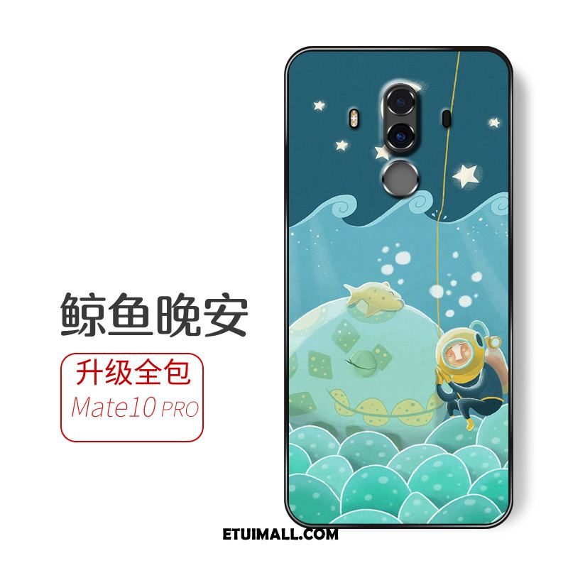 Etui Huawei Mate 10 Miękki All Inclusive Telefon Komórkowy Anti-fall Niebieski Futerał Sklep