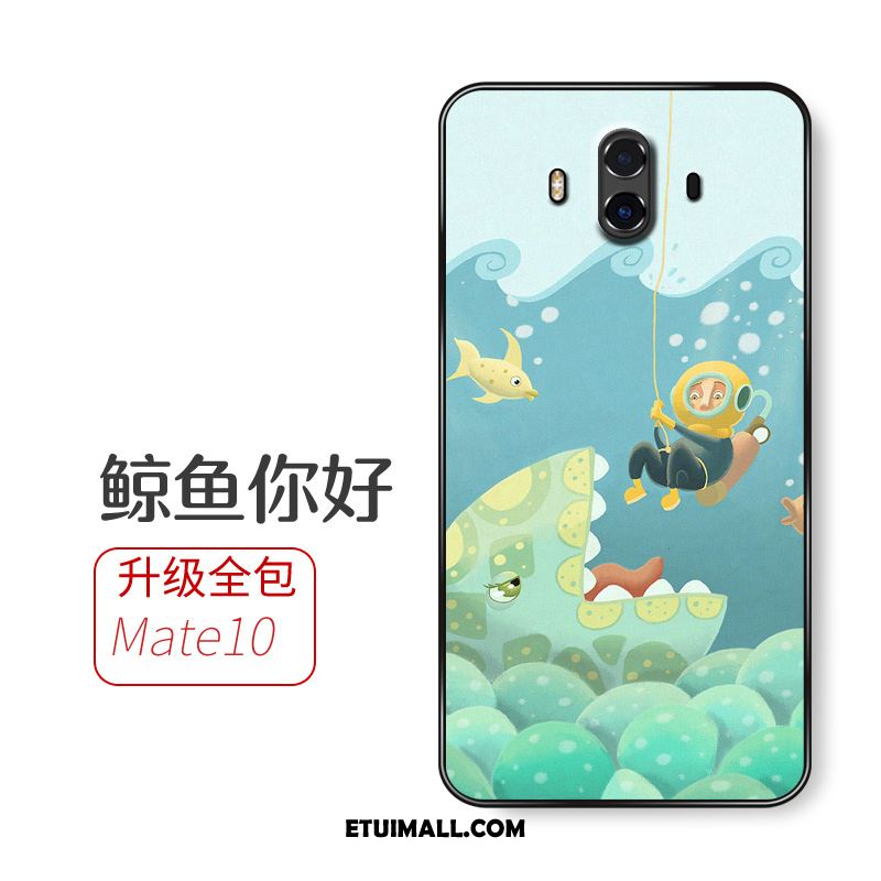 Etui Huawei Mate 10 Miękki All Inclusive Telefon Komórkowy Anti-fall Niebieski Futerał Sklep