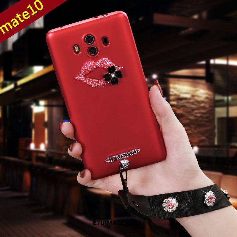 Etui Huawei Mate 10 Miękki Proszek Telefon Komórkowy Czerwony Anti-fall Pokrowce Sklep