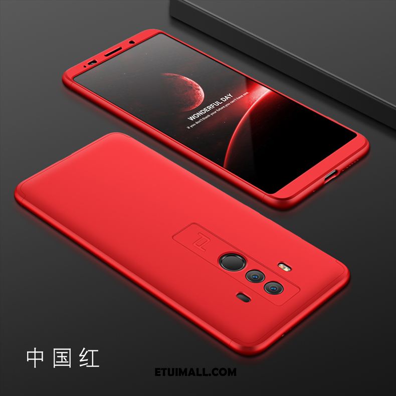 Etui Huawei Mate 10 Pro Anti-fall Czerwony Złoto Szkło Hartowane All Inclusive Pokrowce Tanie