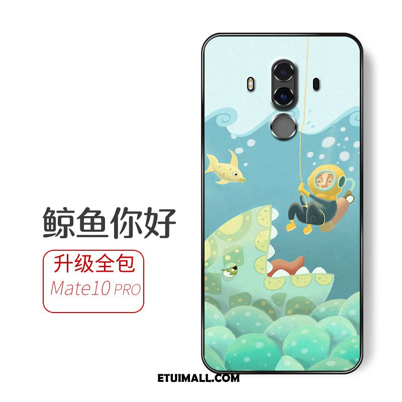 Etui Huawei Mate 10 Pro Anti-fall Telefon Komórkowy Niebieski All Inclusive Miękki Obudowa Tanie