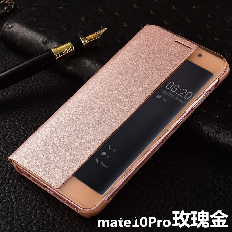 Etui Huawei Mate 10 Pro Czarny Skórzany Futerał Telefon Komórkowy Klapa Pokrowce Online