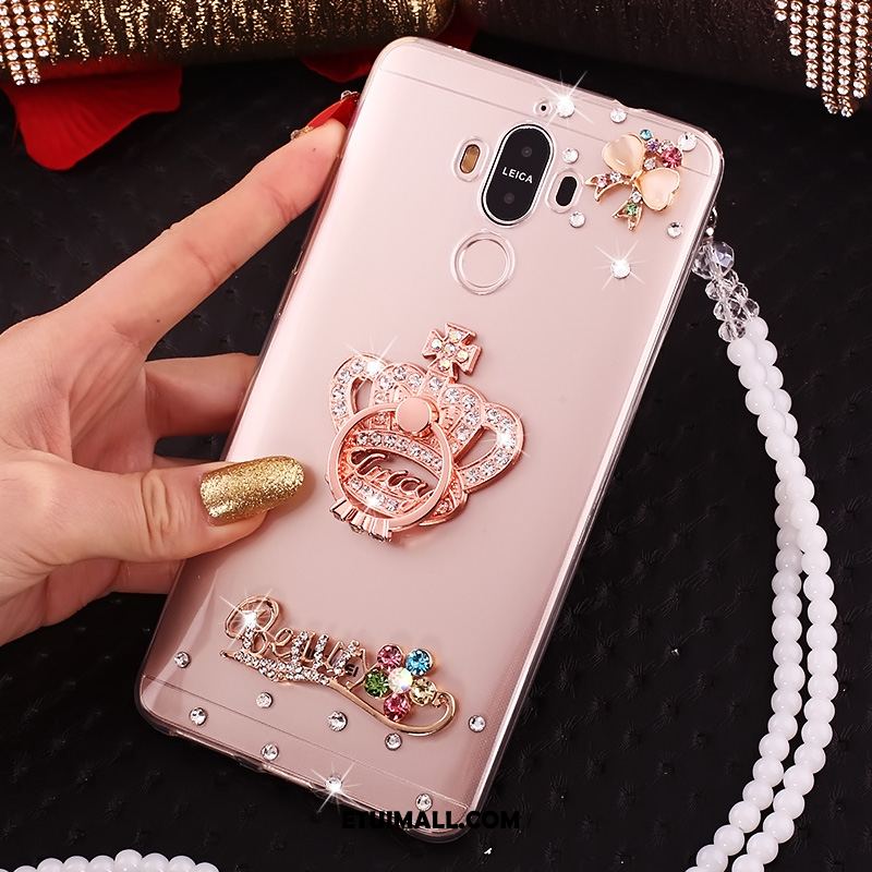 Etui Huawei Mate 10 Pro Telefon Komórkowy Ring Przezroczysty Miękki Rhinestone Pokrowce Kup