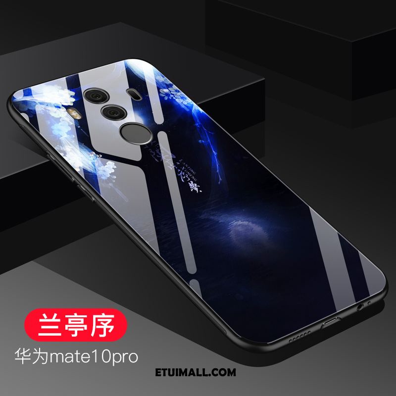 Etui Huawei Mate 10 Pro Tendencja Ochraniacz Szkło Niebieski Anti-fall Futerał Sklep