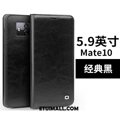 Etui Huawei Mate 10 Skórzany Futerał Cienka Karta Telefon Komórkowy Ochraniacz Futerał Na Sprzedaż