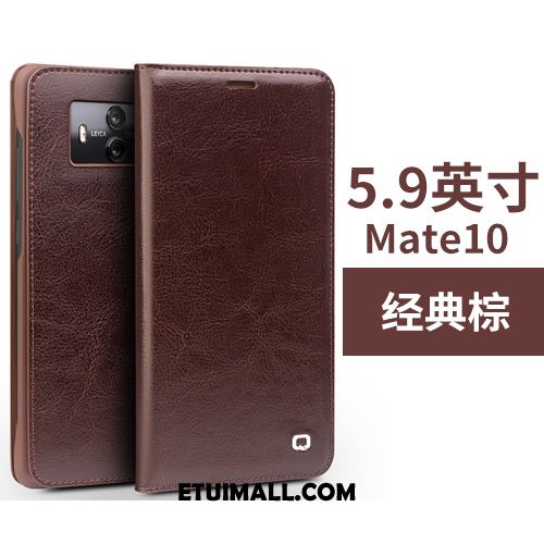 Etui Huawei Mate 10 Skórzany Futerał Cienka Karta Telefon Komórkowy Ochraniacz Futerał Na Sprzedaż