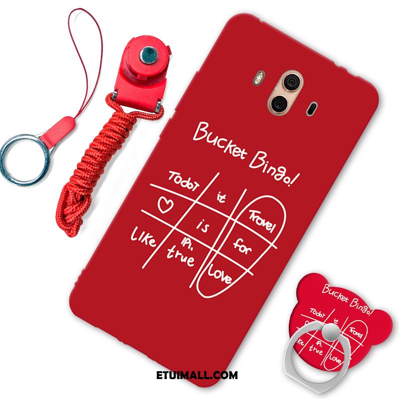 Etui Huawei Mate 10 Telefon Komórkowy Anti-fall Wiszące Ozdoby Ochraniacz Czerwony Obudowa Sprzedam