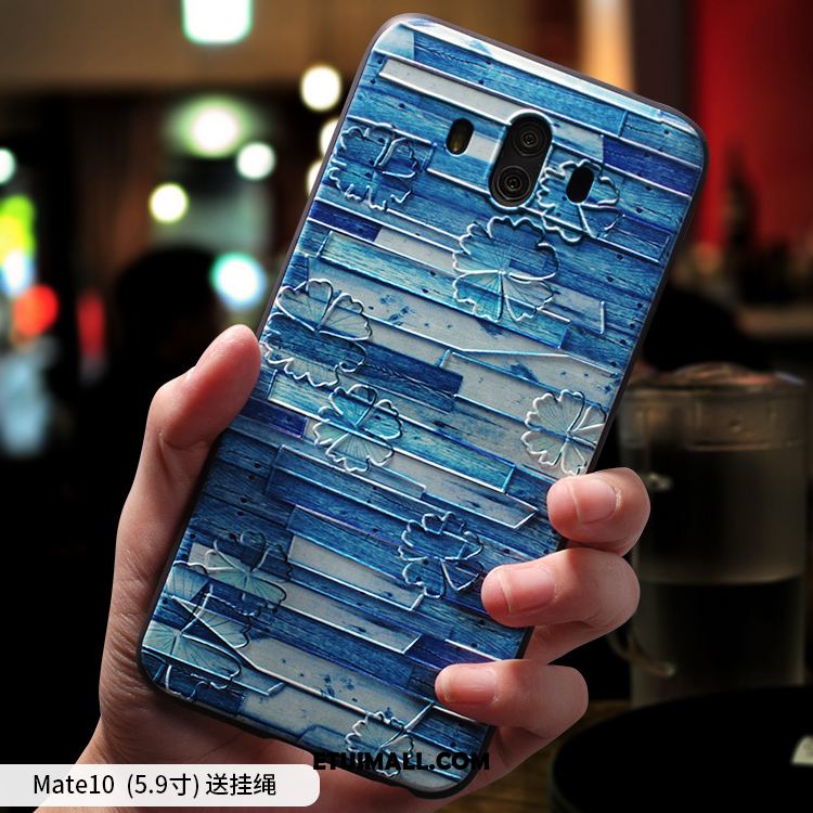 Etui Huawei Mate 10 Telefon Komórkowy Miękki Relief Czerwony Futerał Na Sprzedaż