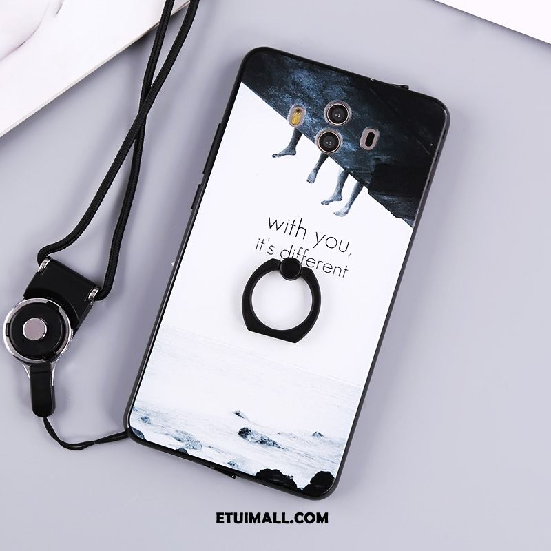 Etui Huawei Mate 10 Zielony Wiszące Ozdoby Ring Wspornik Silikonowe Obudowa Online