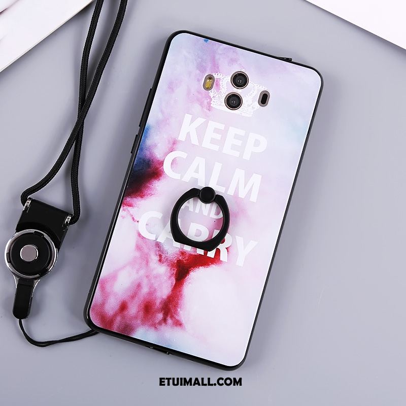 Etui Huawei Mate 10 Zielony Wiszące Ozdoby Ring Wspornik Silikonowe Obudowa Online