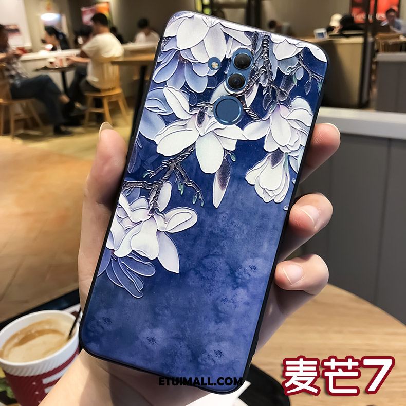 Etui Huawei Mate 20 Lite Ochraniacz Wiszące Ozdoby Relief Miękki Cienkie Futerał Oferta