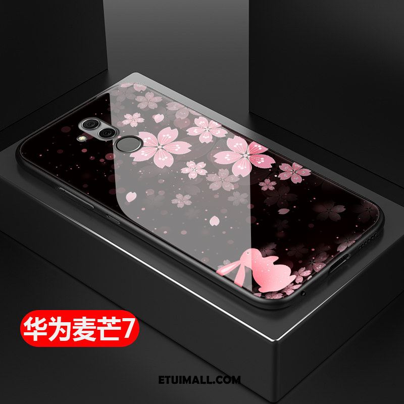Etui Huawei Mate 20 Lite Szkło Kreatywne All Inclusive Tendencja Kwiaty Futerał Kup