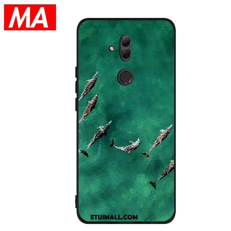 Etui Huawei Mate 20 Lite Zielony Niebieski Telefon Komórkowy Miękki Ochraniacz Futerał Sklep