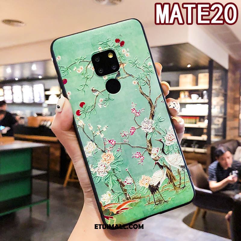 Etui Huawei Mate 20 Miękki Kreatywne Świeży Zielony Ochraniacz Obudowa Kup