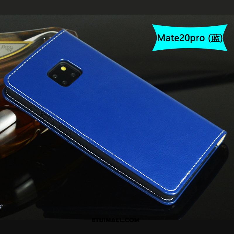 Etui Huawei Mate 20 Pro All Inclusive Biznes Ochraniacz Prawdziwa Skóra Złoto Obudowa Sklep