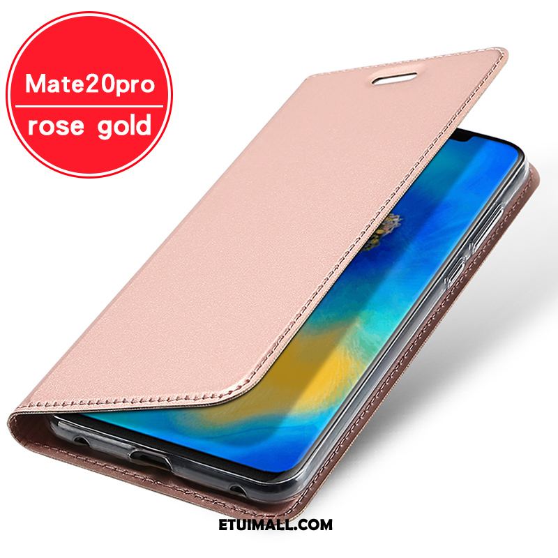 Etui Huawei Mate 20 Pro Karta Telefon Komórkowy Różowe Przezroczysty Miękki Futerał Online