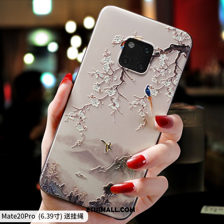 Etui Huawei Mate 20 Pro Osobowość Biały All Inclusive Silikonowe Ochraniacz Futerał Tanie