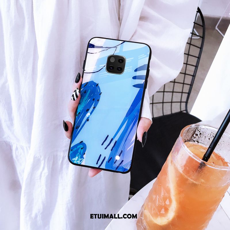 Etui Huawei Mate 20 Pro Osobowość Szkło Modna Marka Ochraniacz Anti-fall Futerał Sklep