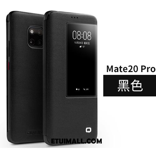 Etui Huawei Mate 20 Pro Skórzany Futerał Biznes Proste Ochraniacz Skóra Bydlęca Futerał Sklep
