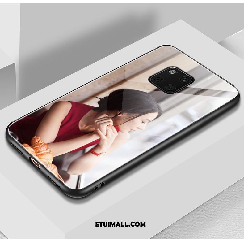 Etui Huawei Mate 20 Pro Telefon Komórkowy Dostosowane Szkło Wzór Żółty Pokrowce Tanie