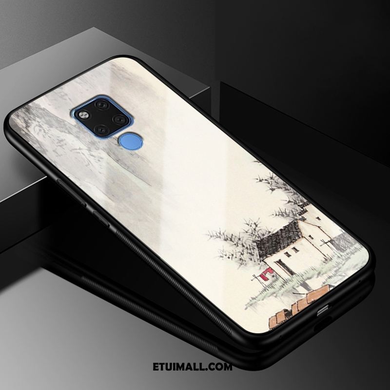 Etui Huawei Mate 20 Purpurowy Miękki Telefon Komórkowy Szkło Osobowość Futerał Tanie