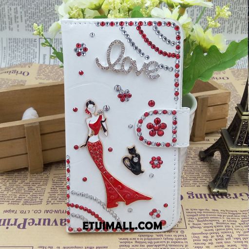 Etui Huawei Mate 20 Rs Czarny Rhinestone Czerwony Telefon Komórkowy Mały Futerał Kup