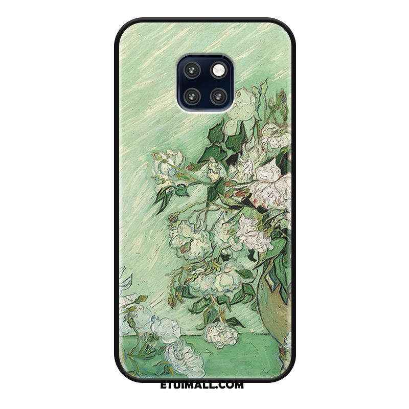 Etui Huawei Mate 20 Rs Różowy Niebieski Tendencja Luksusowy Kwiaty Futerał Sklep