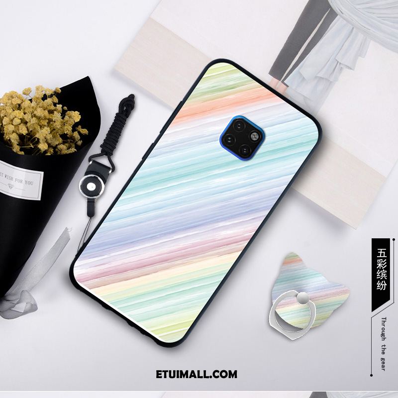 Etui Huawei Mate 20 Rs Sztuka Osobowość Biały Telefon Komórkowy Wiszące Ozdoby Futerał Kup