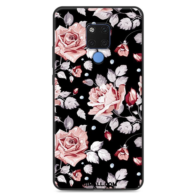 Etui Huawei Mate 20 X Ciemno Niebieski Miękki All Inclusive Silikonowe Anti-fall Pokrowce Tanie