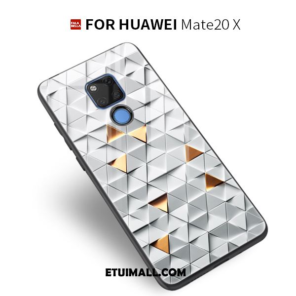 Etui Huawei Mate 20 X Szkło Kreatywne Anti-fall Wiszące Ozdoby Szkło Hartowane Pokrowce Tanie