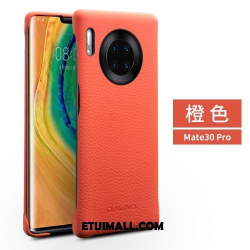 Etui Huawei Mate 30 Pro Moda Skórzany Futerał Ochraniacz Proste Czerwony Futerał Sprzedam