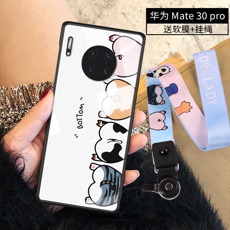 Etui Huawei Mate 30 Pro Tendencja Telefon Komórkowy Silikonowe Cienkie Szkło Pokrowce Sklep