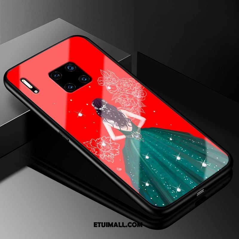 Etui Huawei Mate 30 Rs Szkło Ochraniacz Telefon Komórkowy Gazy Czerwony Futerał Sprzedam