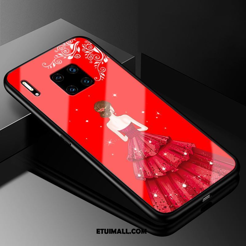 Etui Huawei Mate 30 Rs Szkło Ochraniacz Telefon Komórkowy Gazy Czerwony Futerał Sprzedam