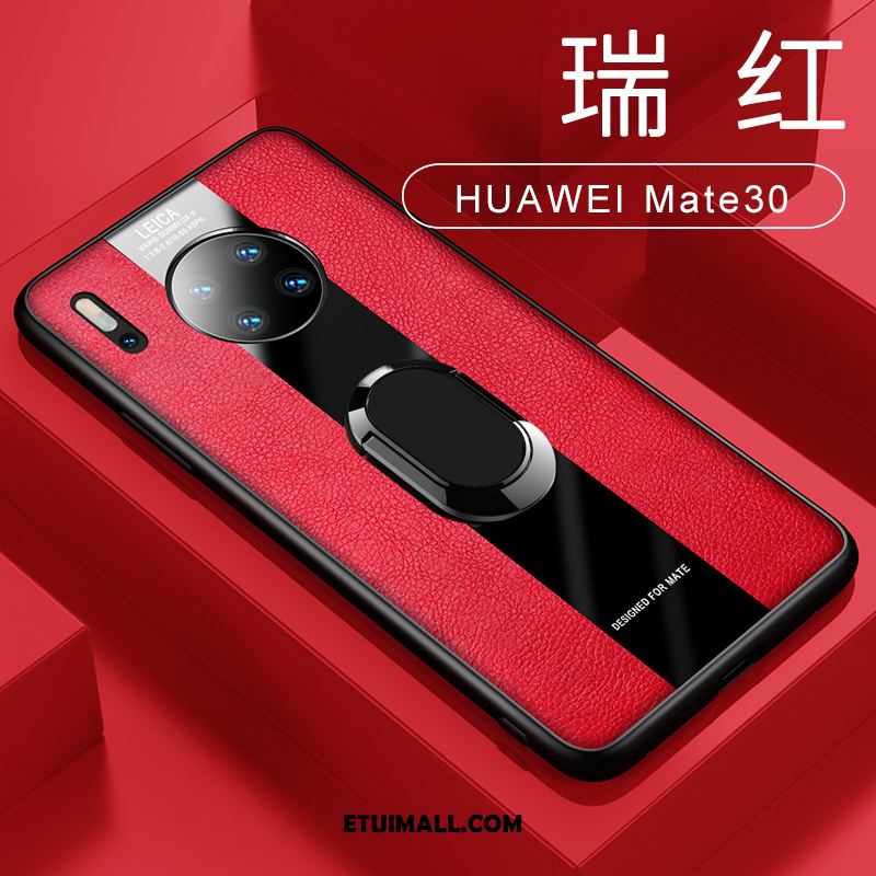 Etui Huawei Mate 30 Zielony Magnetyzm Cienkie Telefon Komórkowy Skórzany Futerał Futerał Sklep