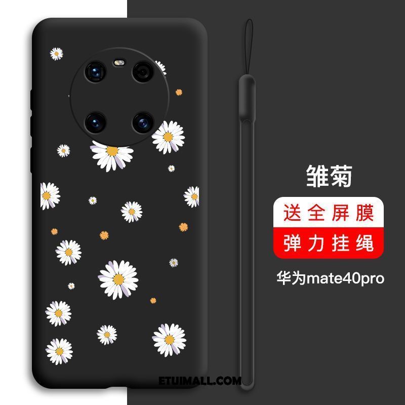 Etui Huawei Mate 40 Pro Czerwony Netto Anti-fall All Inclusive Ochraniacz Silikonowe Futerał Tanie