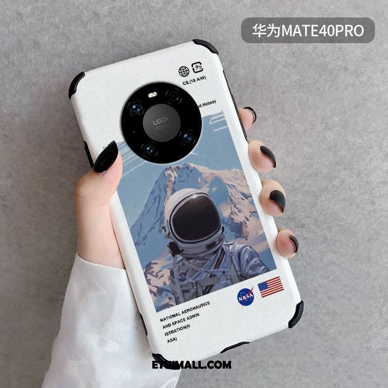 Etui Huawei Mate 40 Pro Moda Jedwab All Inclusive Miękki Niebieski Obudowa Sprzedam