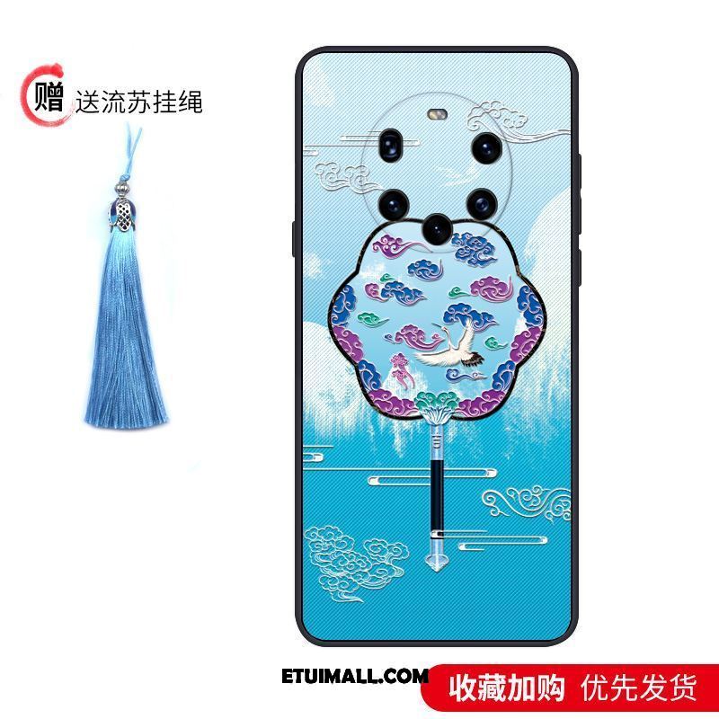 Etui Huawei Mate 40 Pro+ Niebieski Osobowość Ochraniacz Telefon Komórkowy Silikonowe Futerał Sprzedam