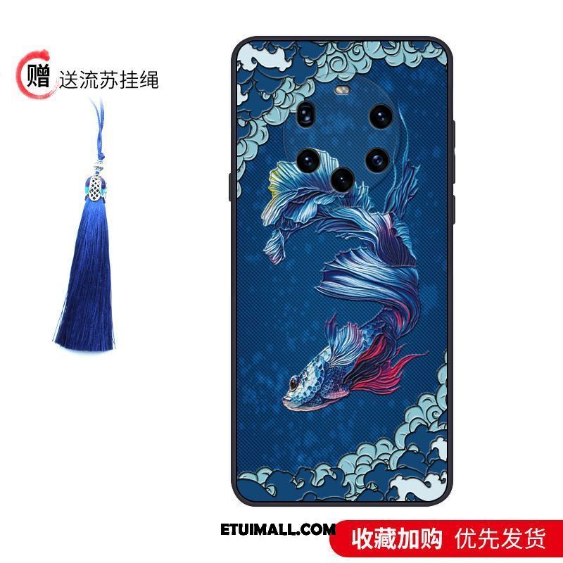 Etui Huawei Mate 40 Pro+ Niebieski Osobowość Ochraniacz Telefon Komórkowy Silikonowe Futerał Sprzedam