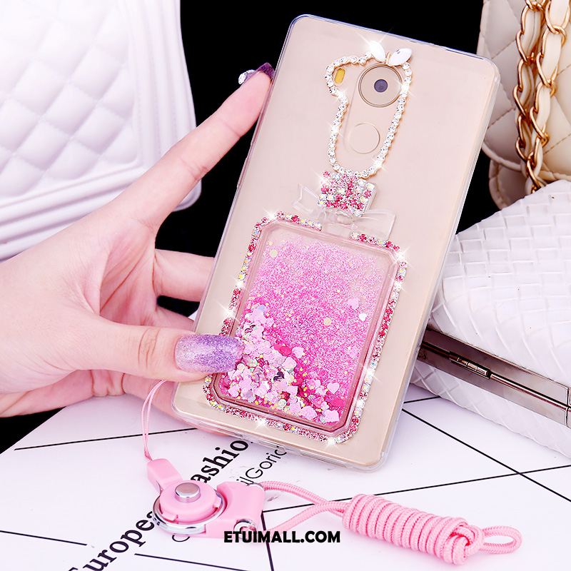 Etui Huawei Mate 8 Anti-fall Wiszące Ozdoby Zielony Rhinestone Ochraniacz Pokrowce Oferta