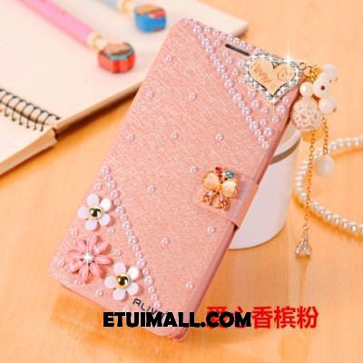 Etui Huawei Mate 8 Klapa Ochraniacz Rhinestone Telefon Komórkowy Czerwony Obudowa Sprzedam