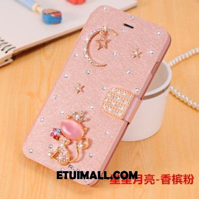 Etui Huawei Mate 8 Klapa Ochraniacz Rhinestone Telefon Komórkowy Czerwony Obudowa Sprzedam