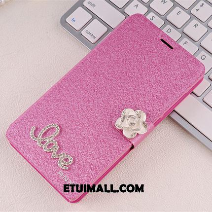 Etui Huawei Mate 8 Klapa Ochraniacz Rhinestone Telefon Komórkowy Czerwony Obudowa Sprzedam